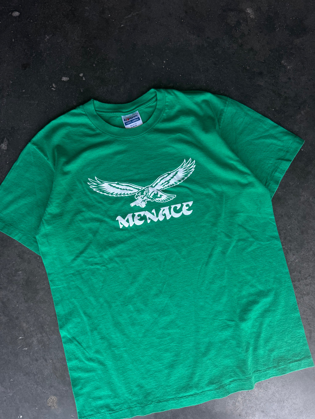 Militant Menace ‘BIPPER’ Kelly Green Tee