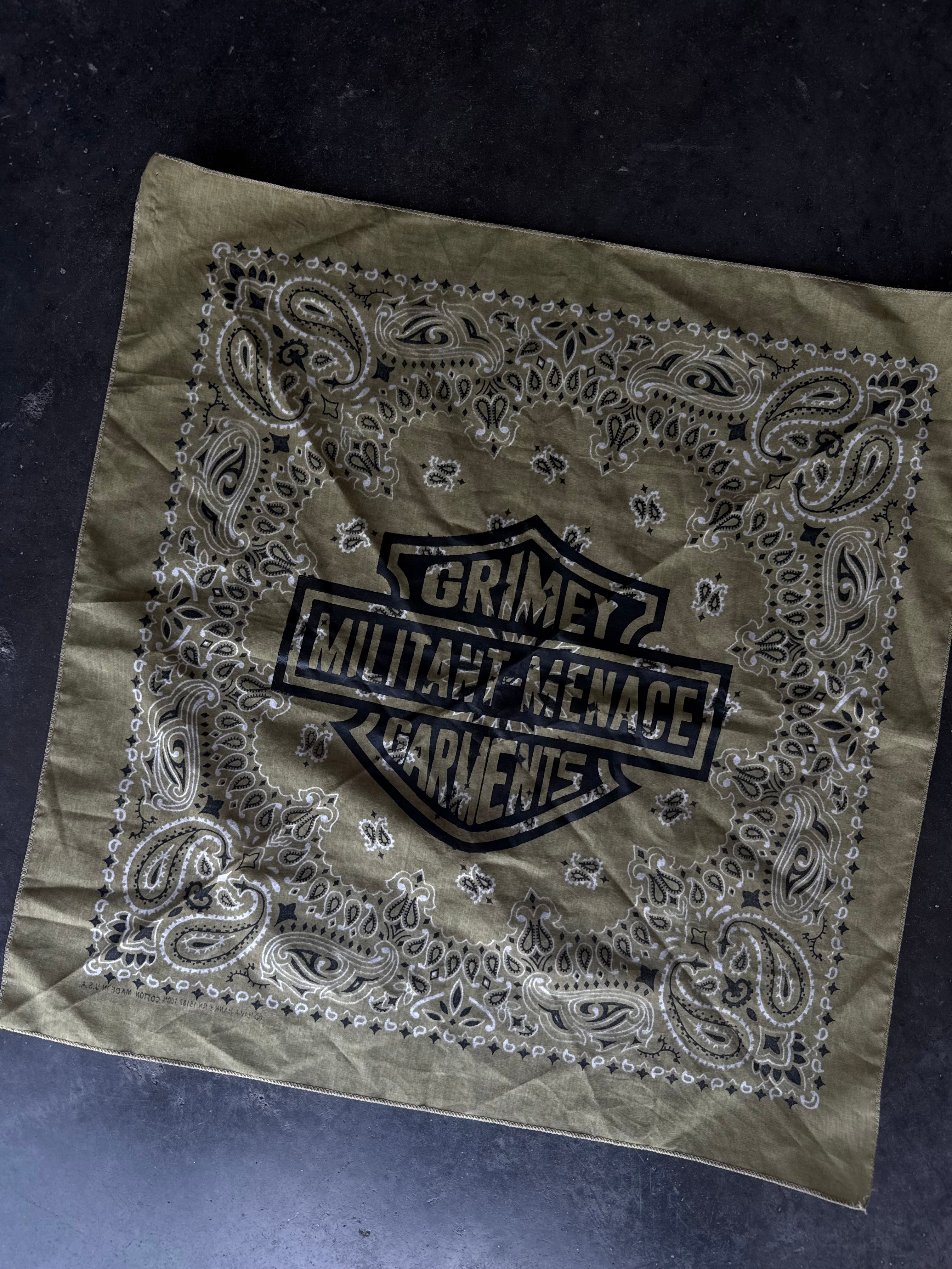 Militant Menace ‘GRIMEY’ Bandana