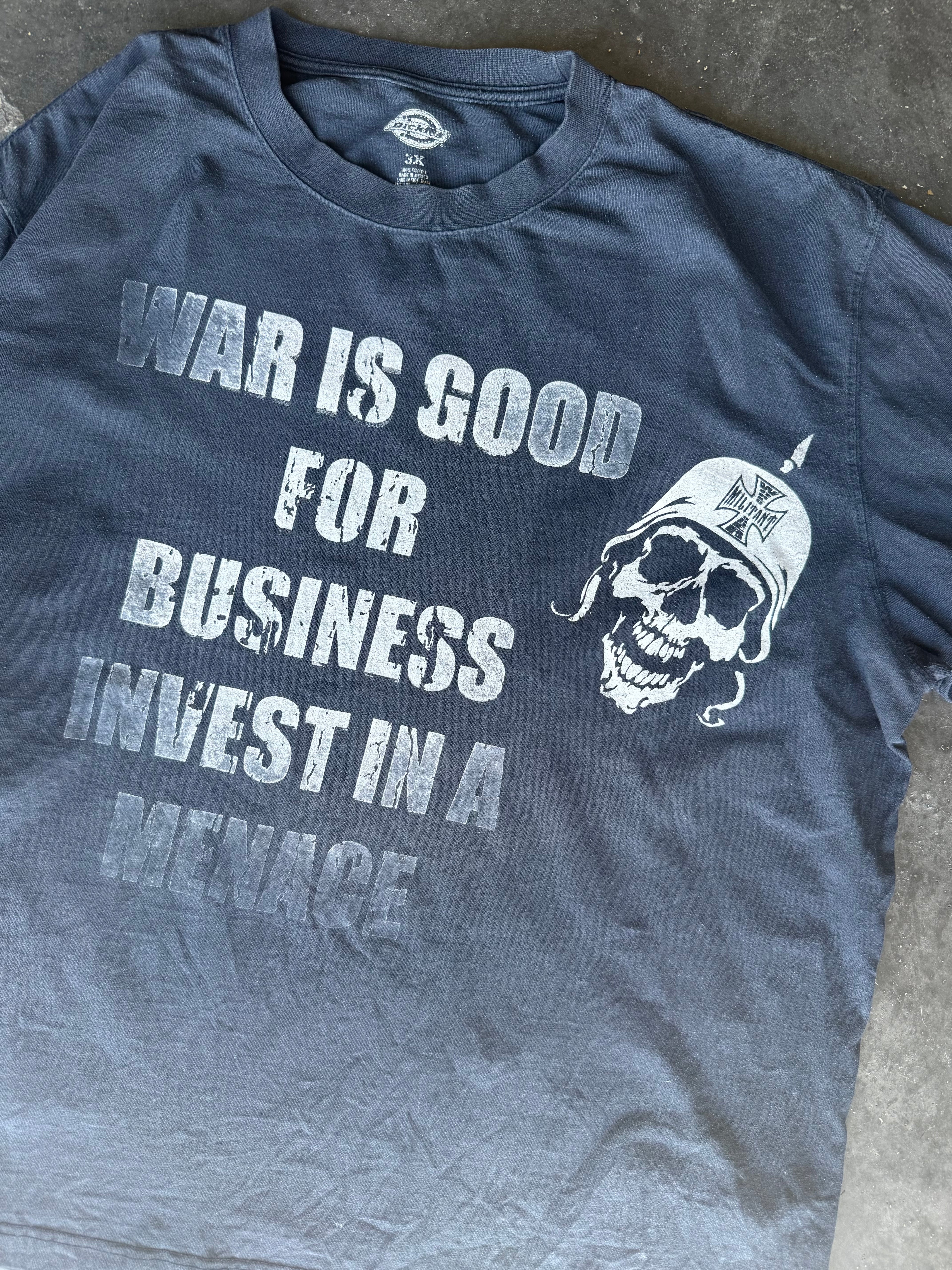 Militant Menace ‘STAFF’ Test Print Longsleeve Tee