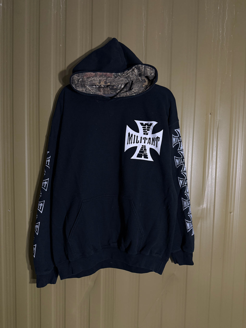 Militant ‘World Order’ Camo Hoodie 1/1