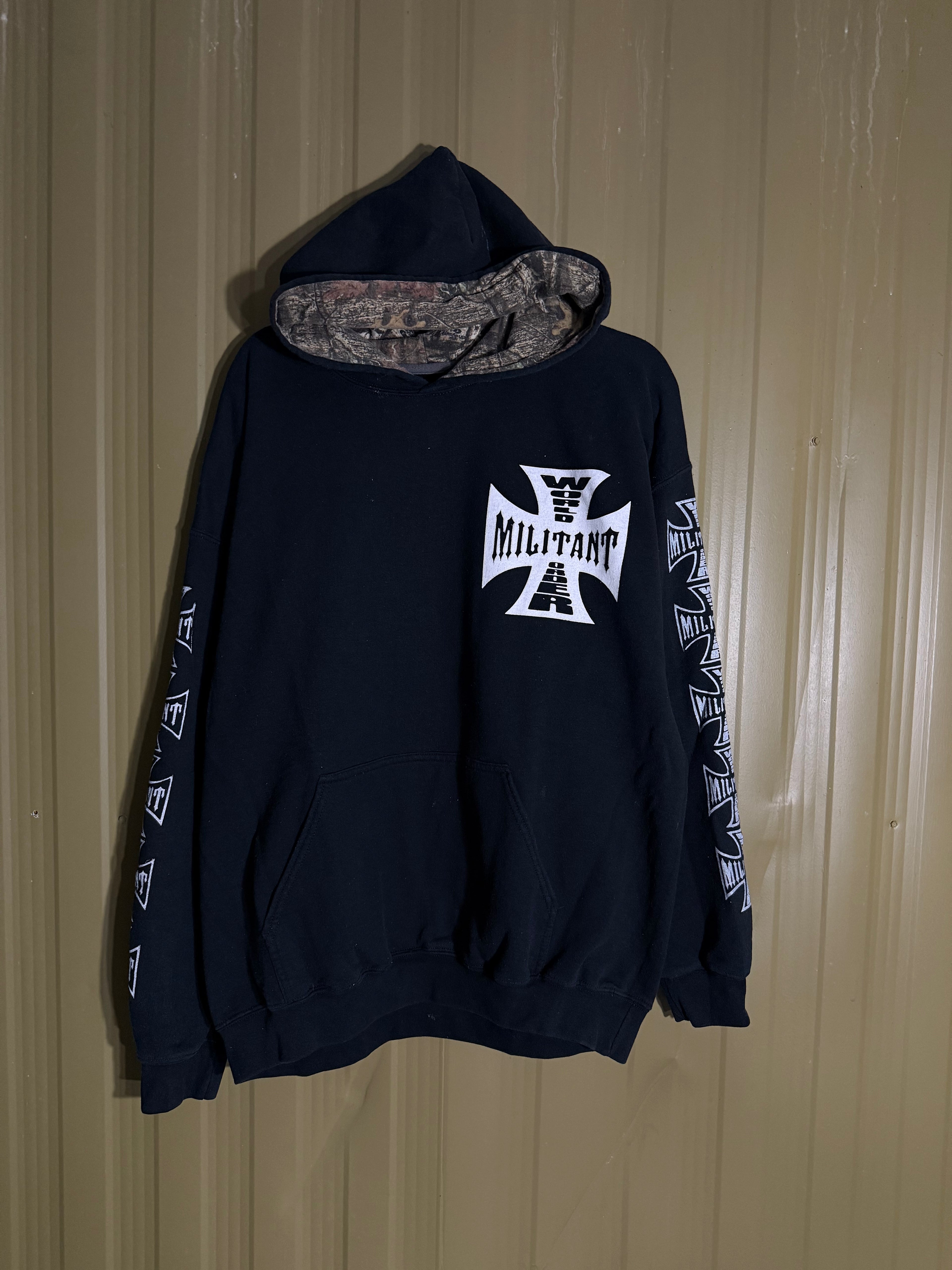 Militant ‘World Order’ Camo Hoodie 1/1