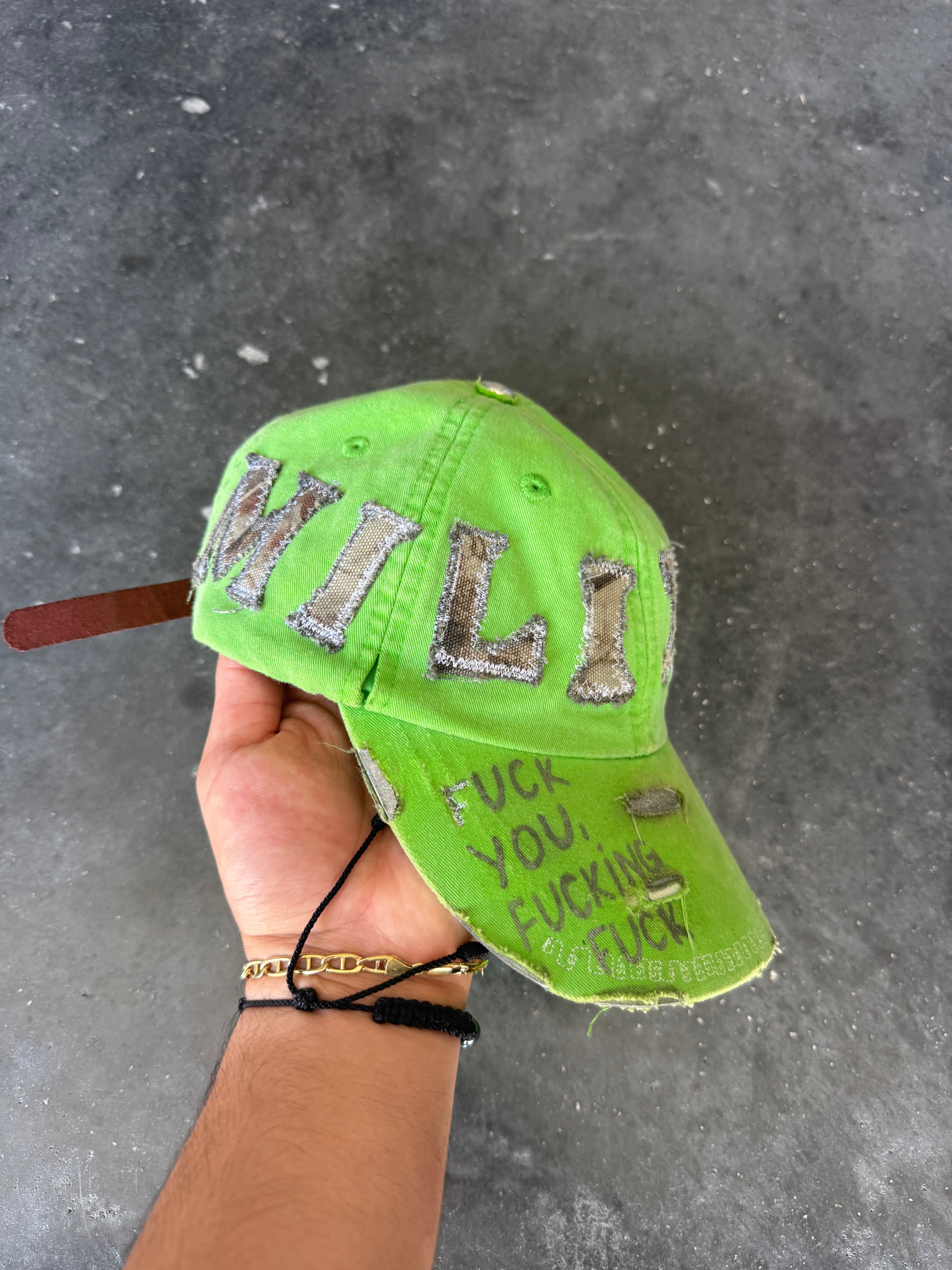 Militant Menace ‘TACTYX’ Hat Leatherback