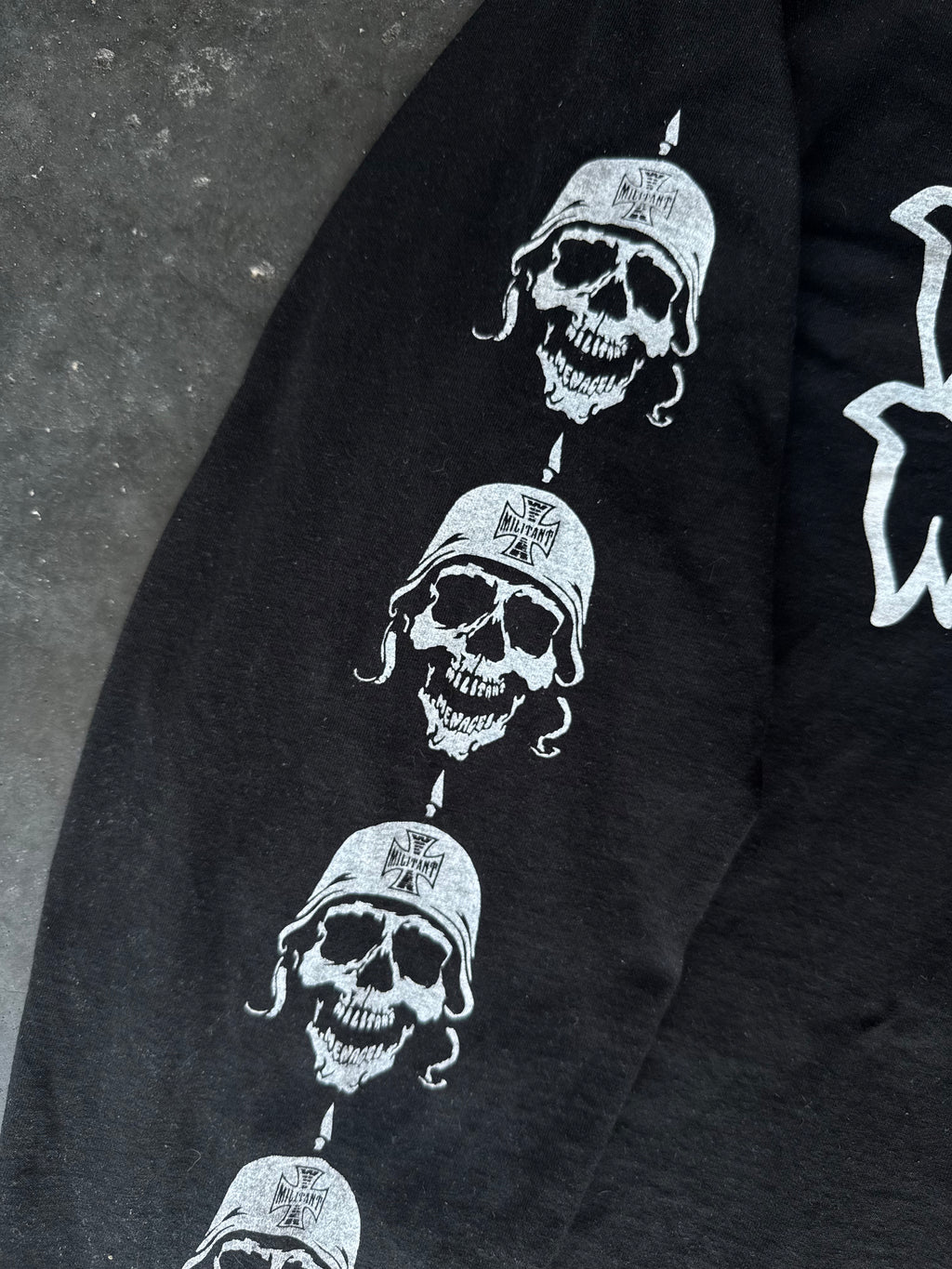 Militant Menace ‘TROOP’ Oversized Long Sleeve