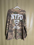 Militant Menace ‘NYPD’ Camo Longsleeve Tee