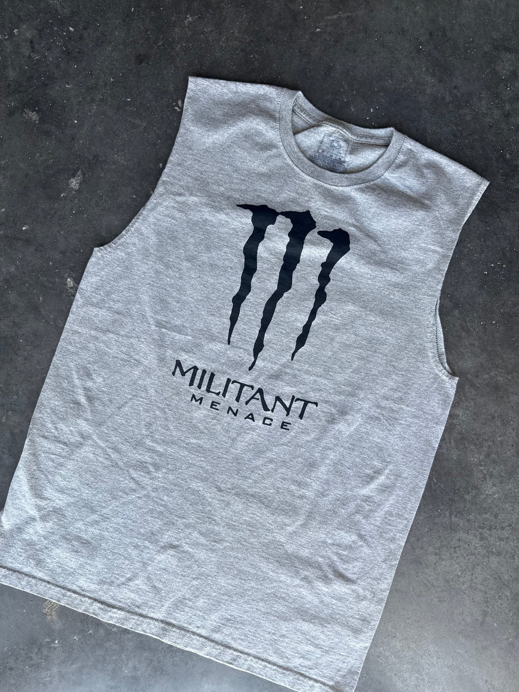 Militant Menace ‘ENERGY’ Cutoff Tee
