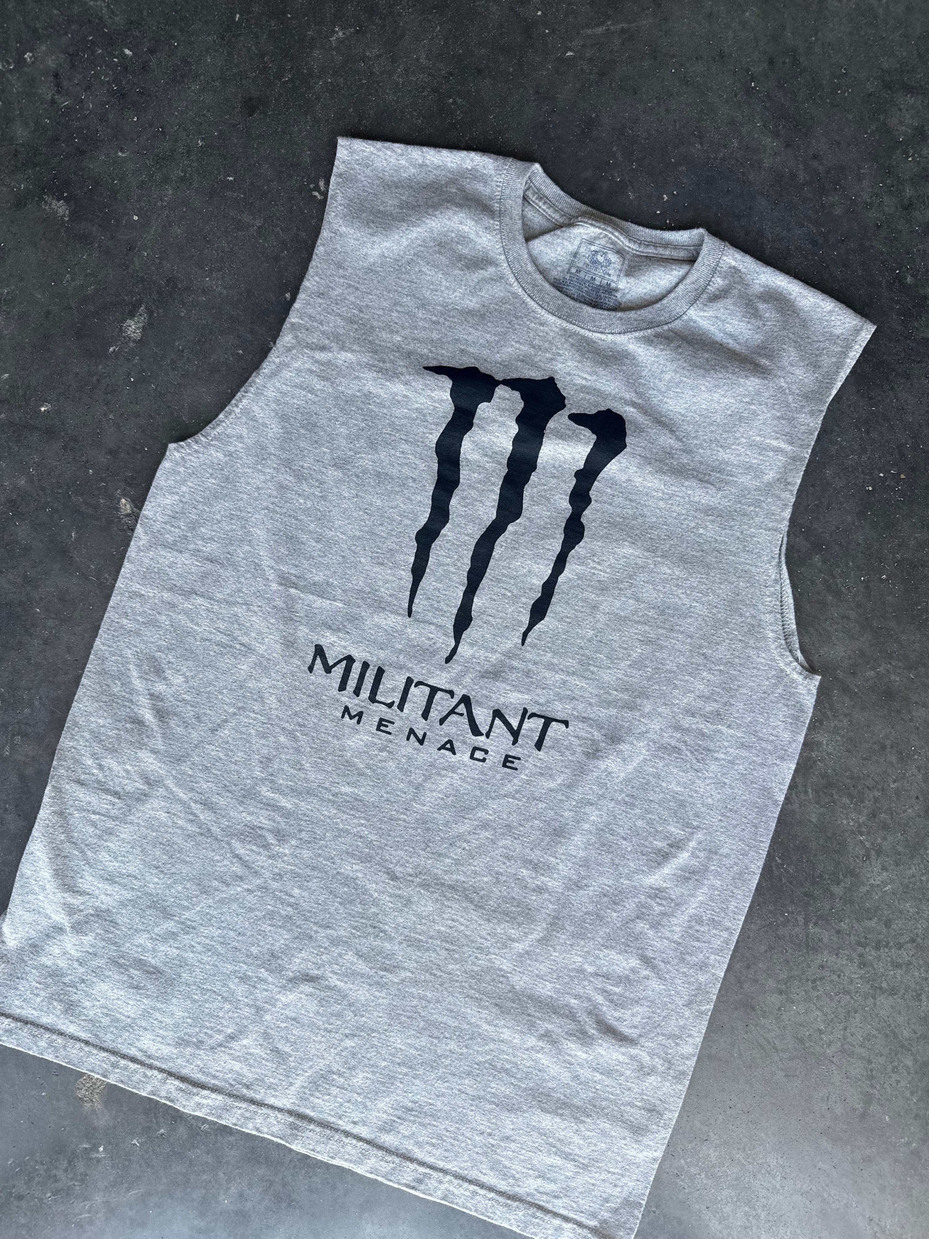 Militant Menace ‘ENERGY’ Cutoff Tee