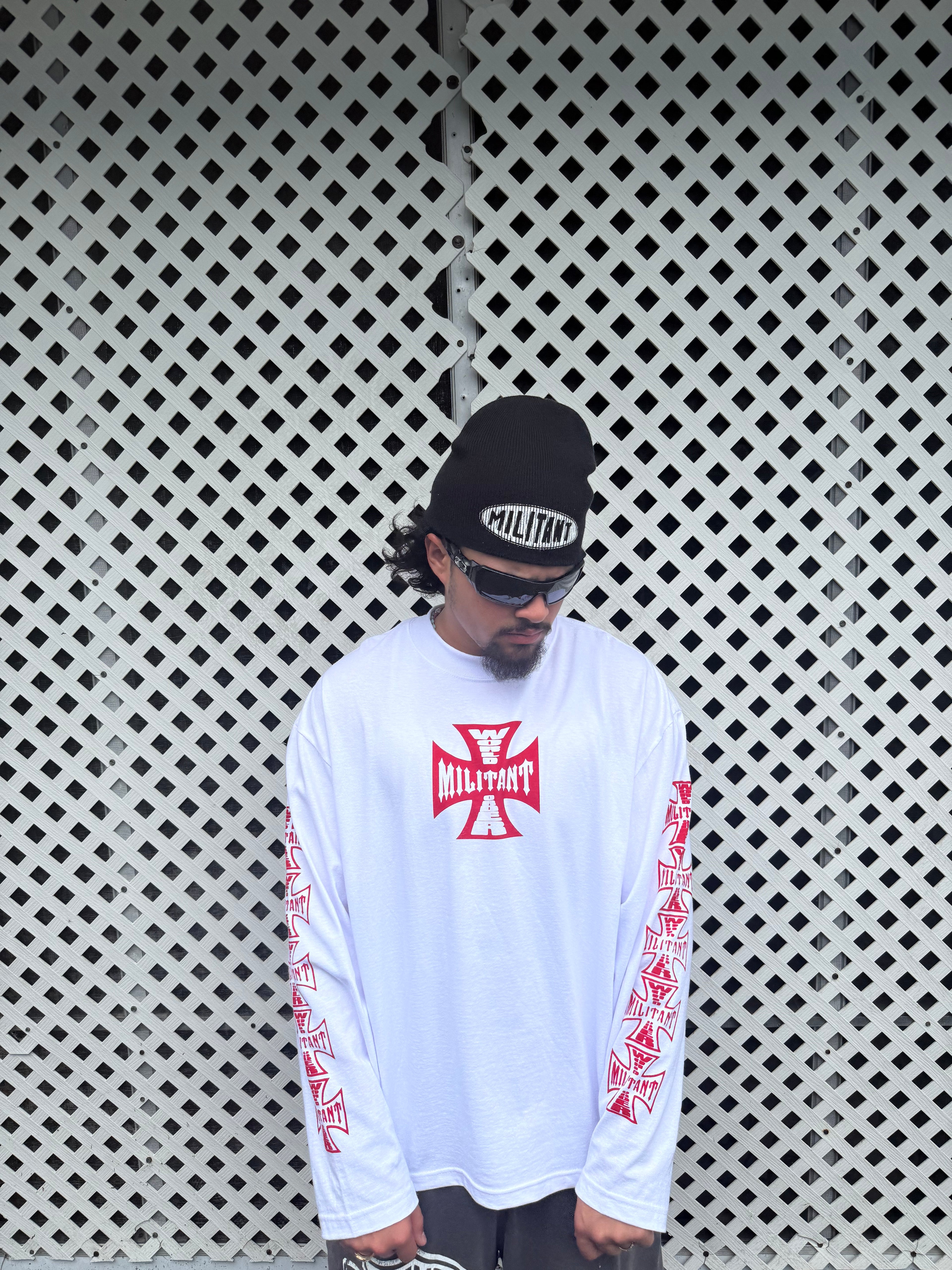 Militant World Order Red L/S