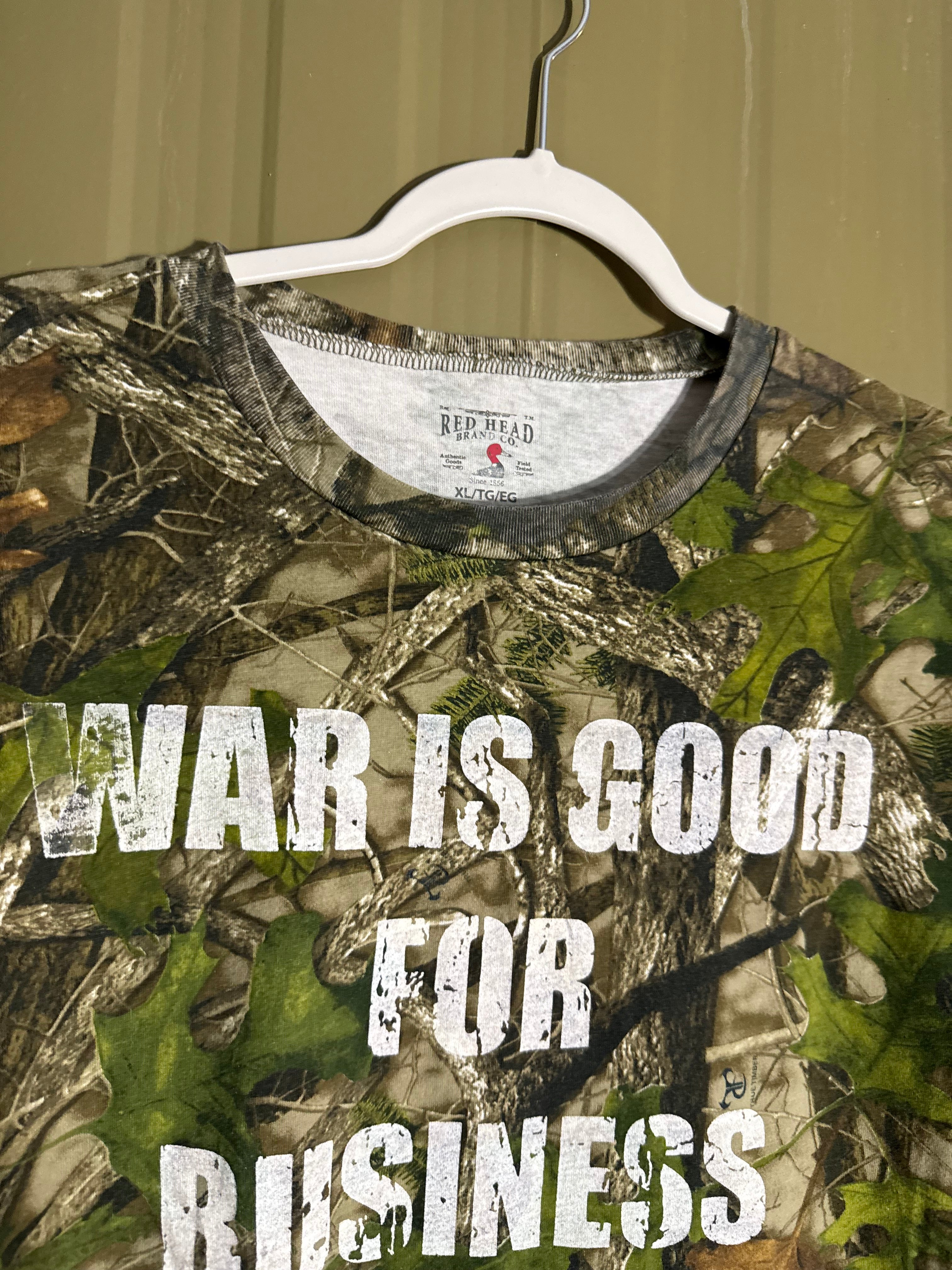 Militant Menace ‘WAR’ Camo Tee