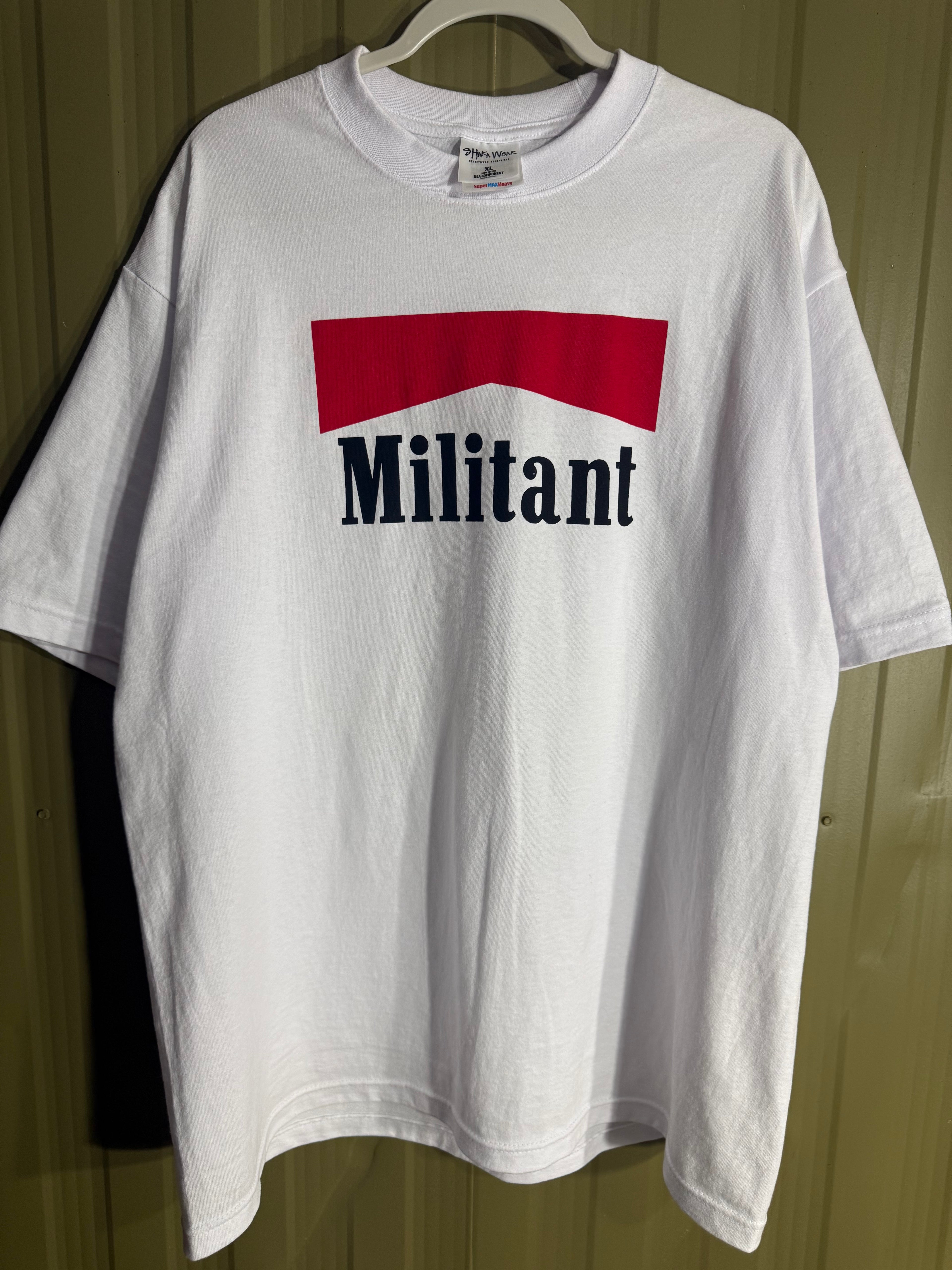 Militant Menace Cig Tee