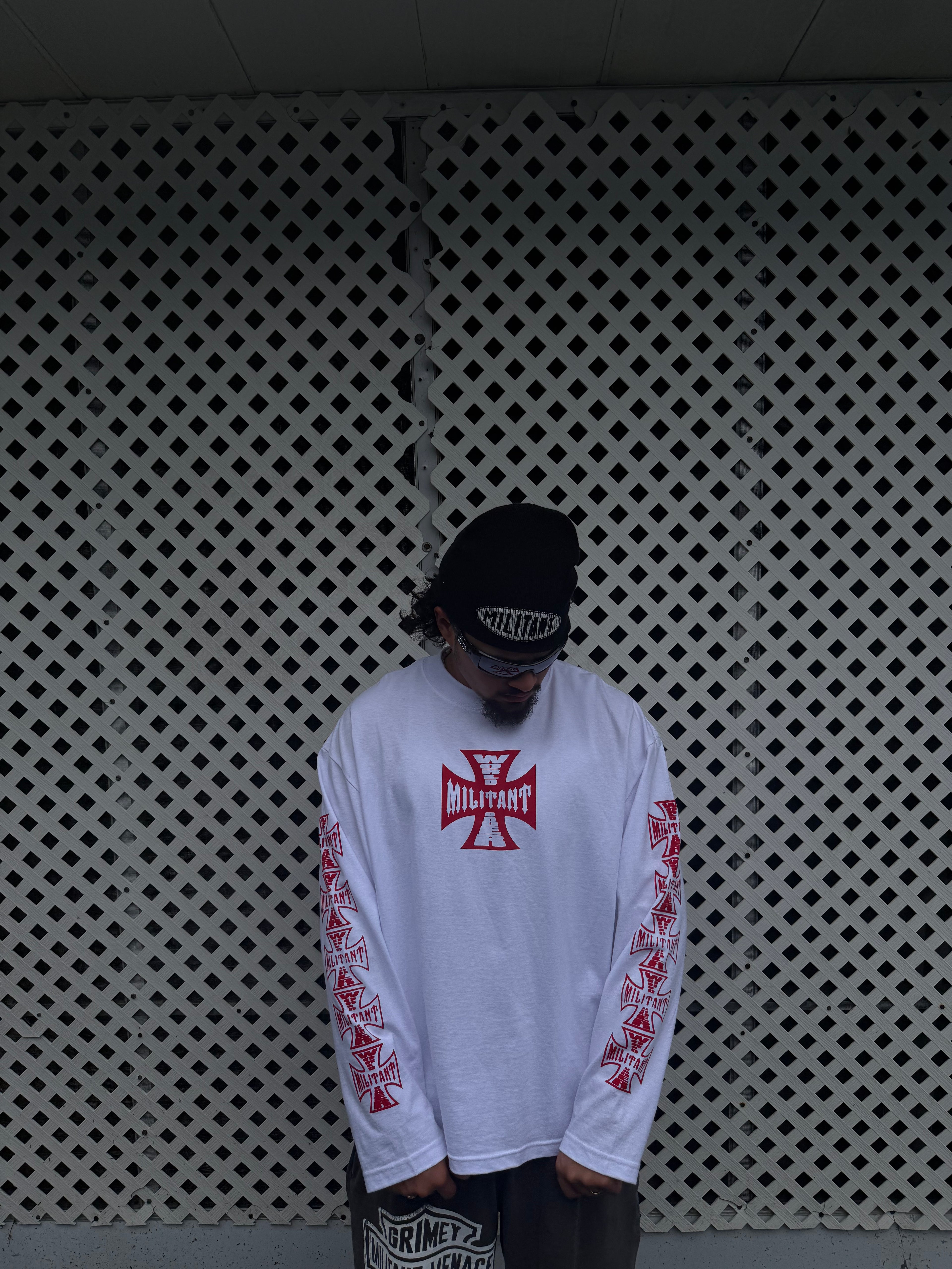 Militant World Order Red L/S