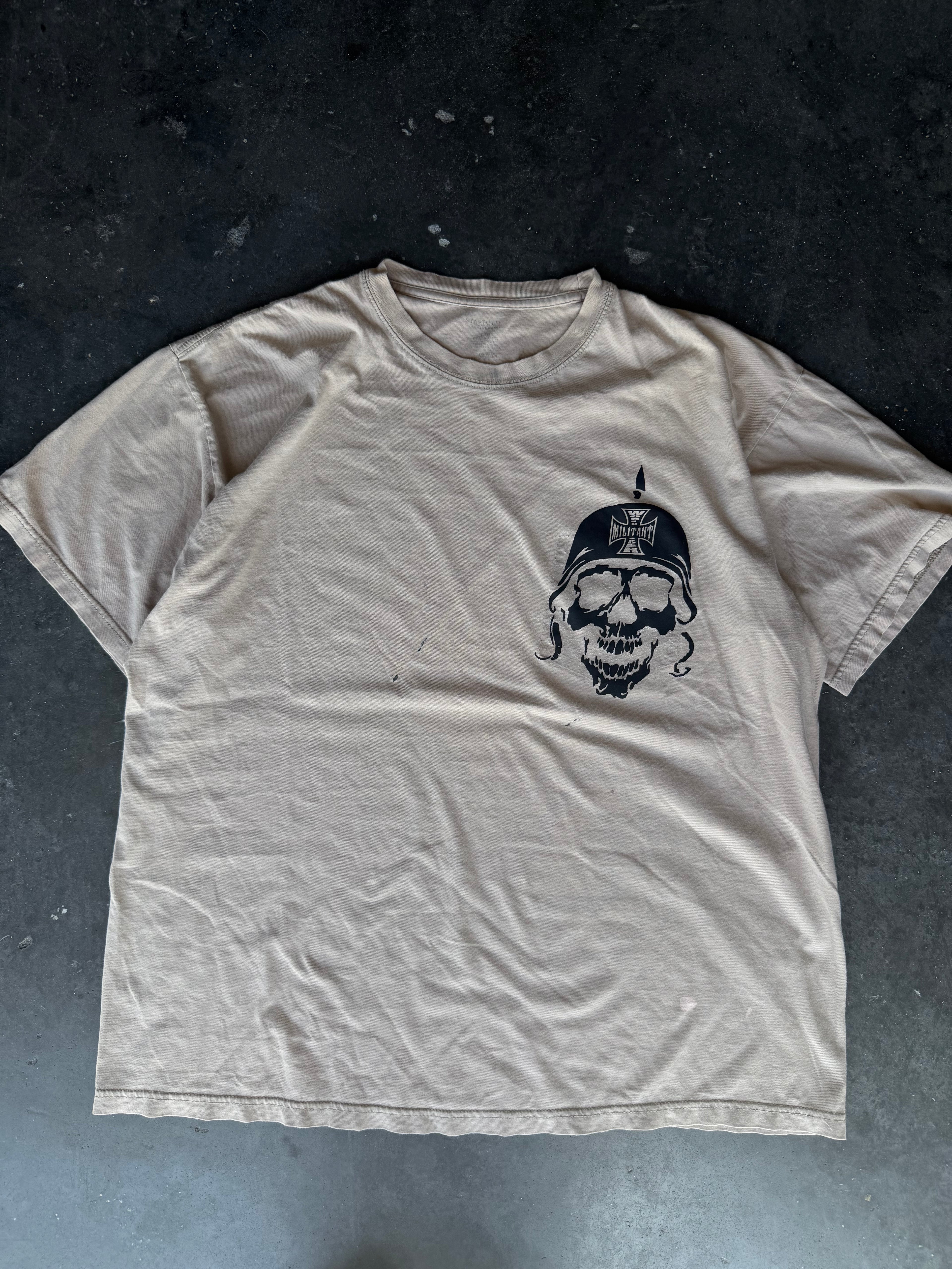 Militant Menace ‘FALLEN CAPO’ Painter Tee