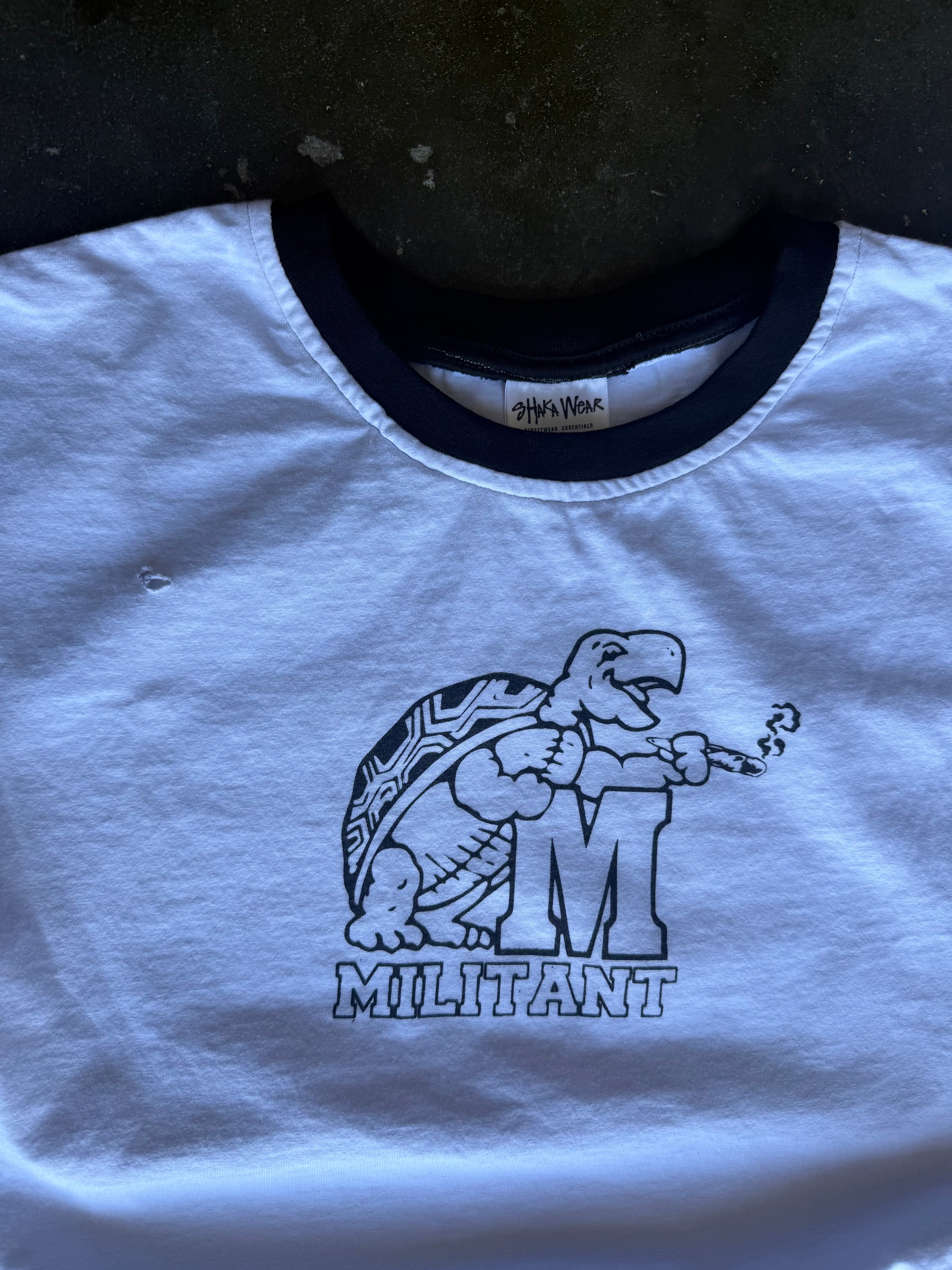 Militant Menace ‘TERPS’ Ringer Tee