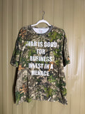 Militant Menace ‘WAR’ Camo Tee