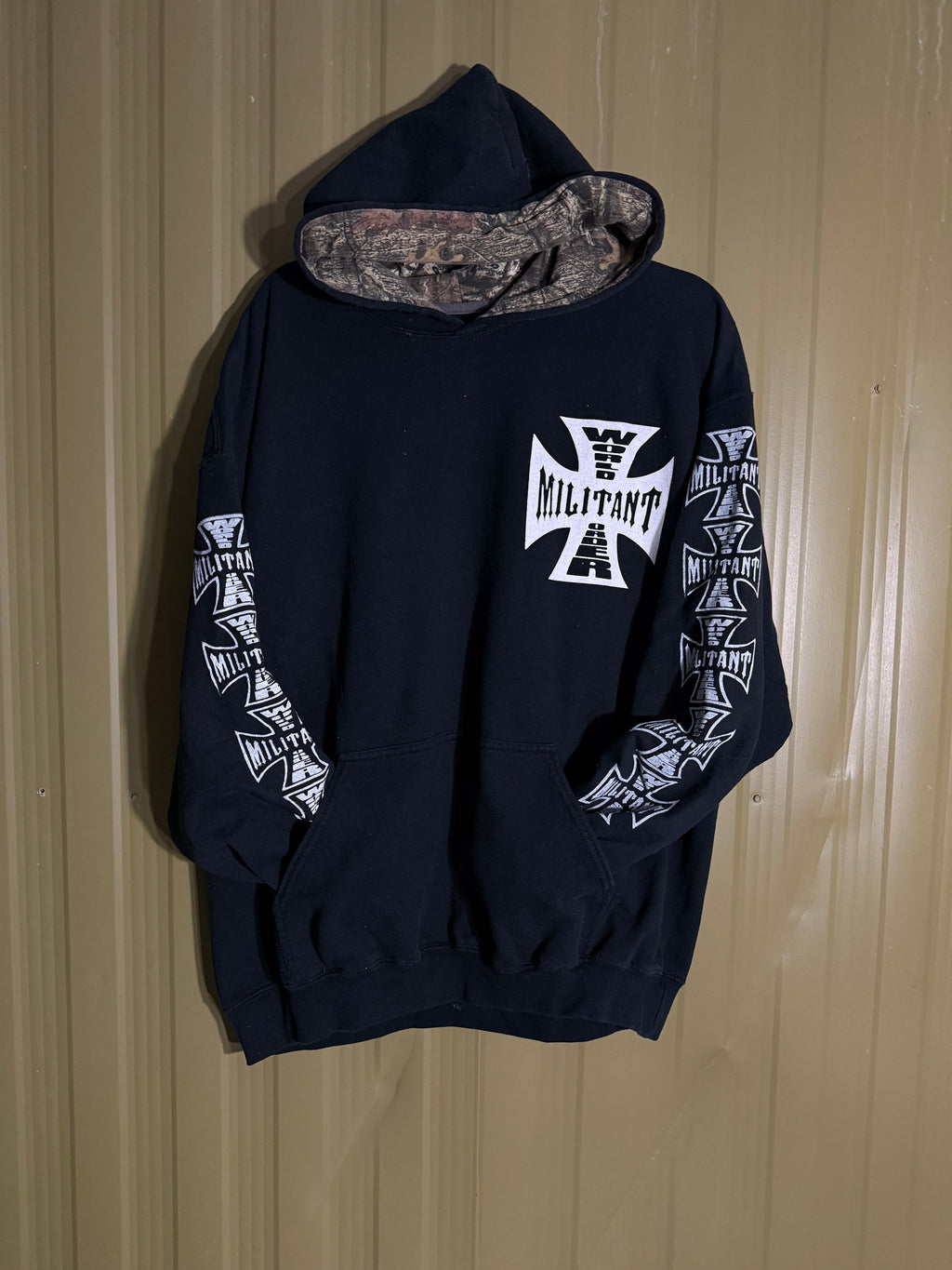 Militant ‘World Order’ Camo Hoodie 1/1