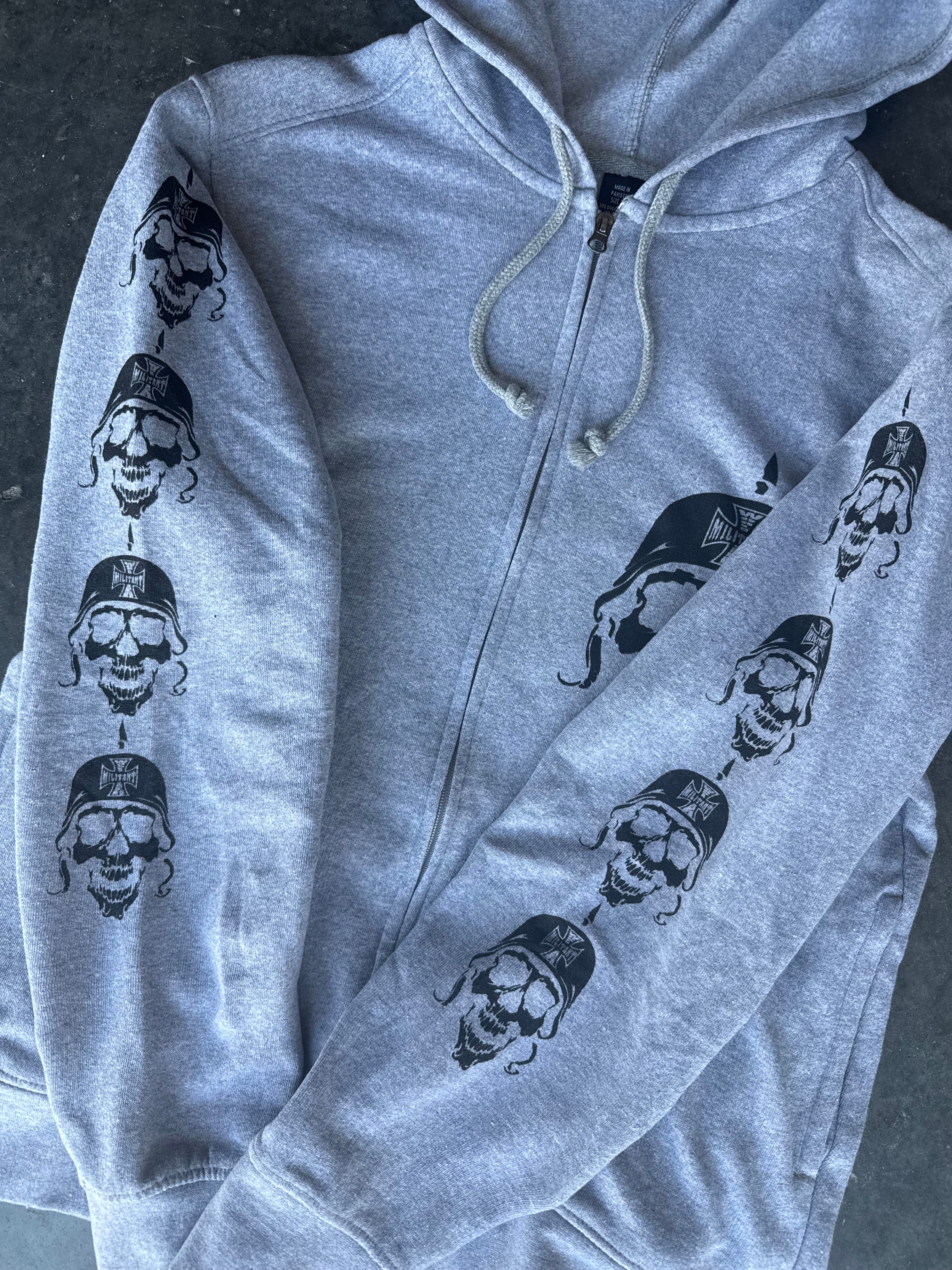 Militant ‘FALLEN CAPO’ Zipup Hoodie 1/1