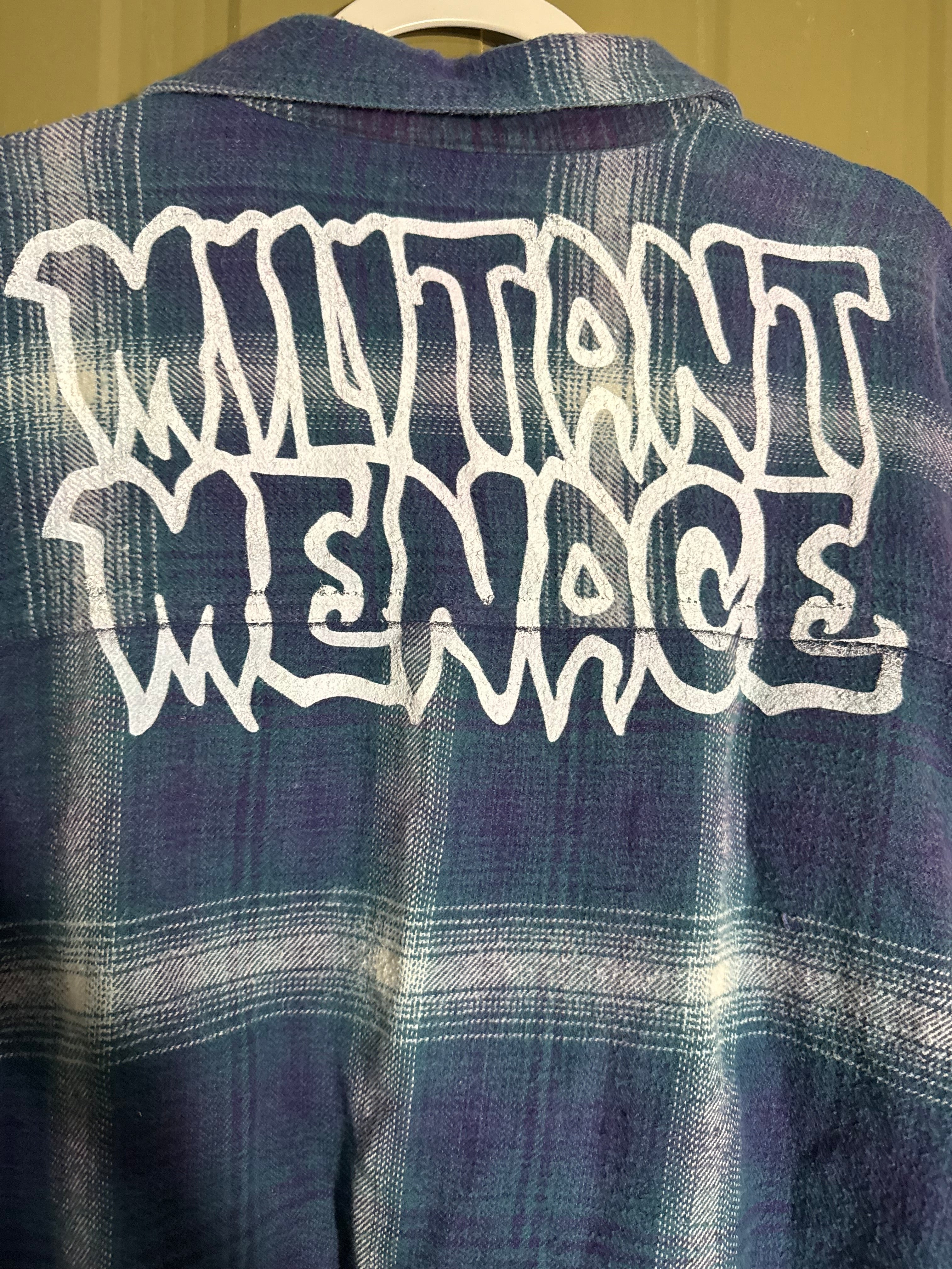 Militant Menace ‘Manson’ Flannel 1/1