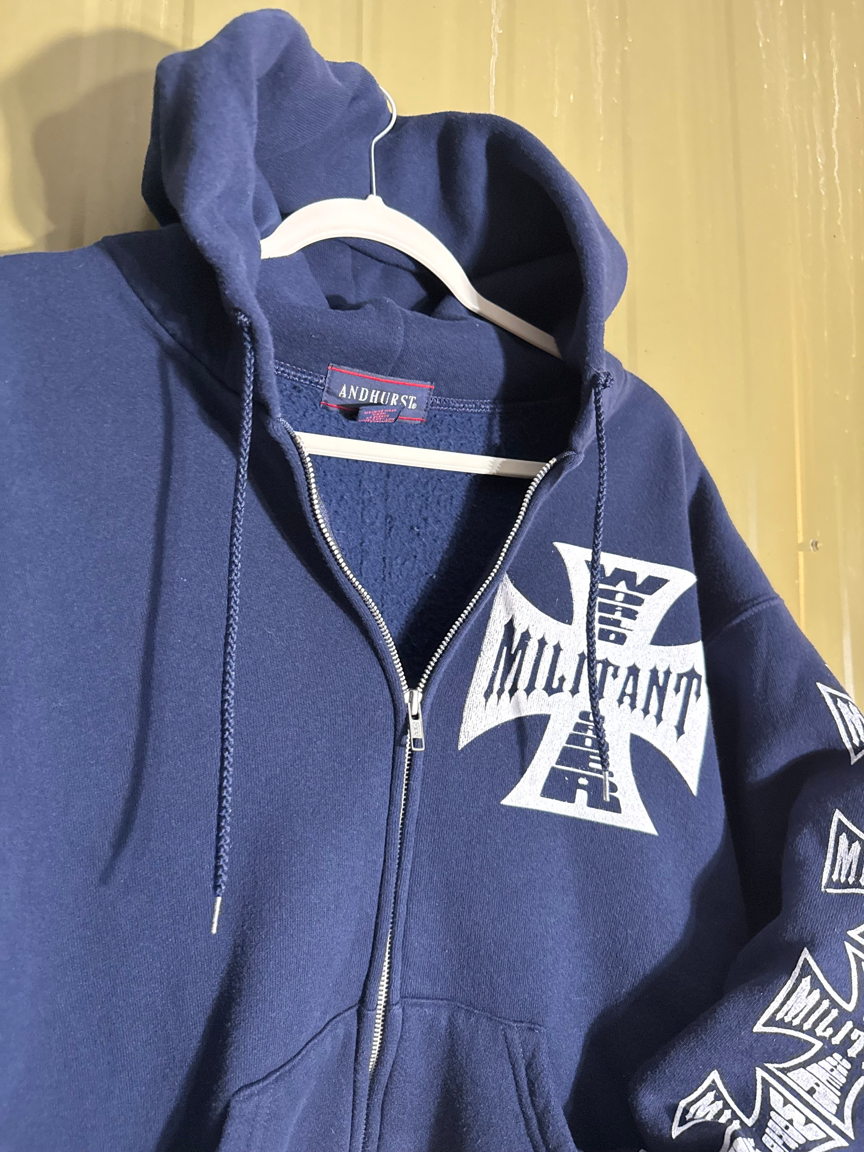 Militant ‘World Order’ Navy Zip 1/1