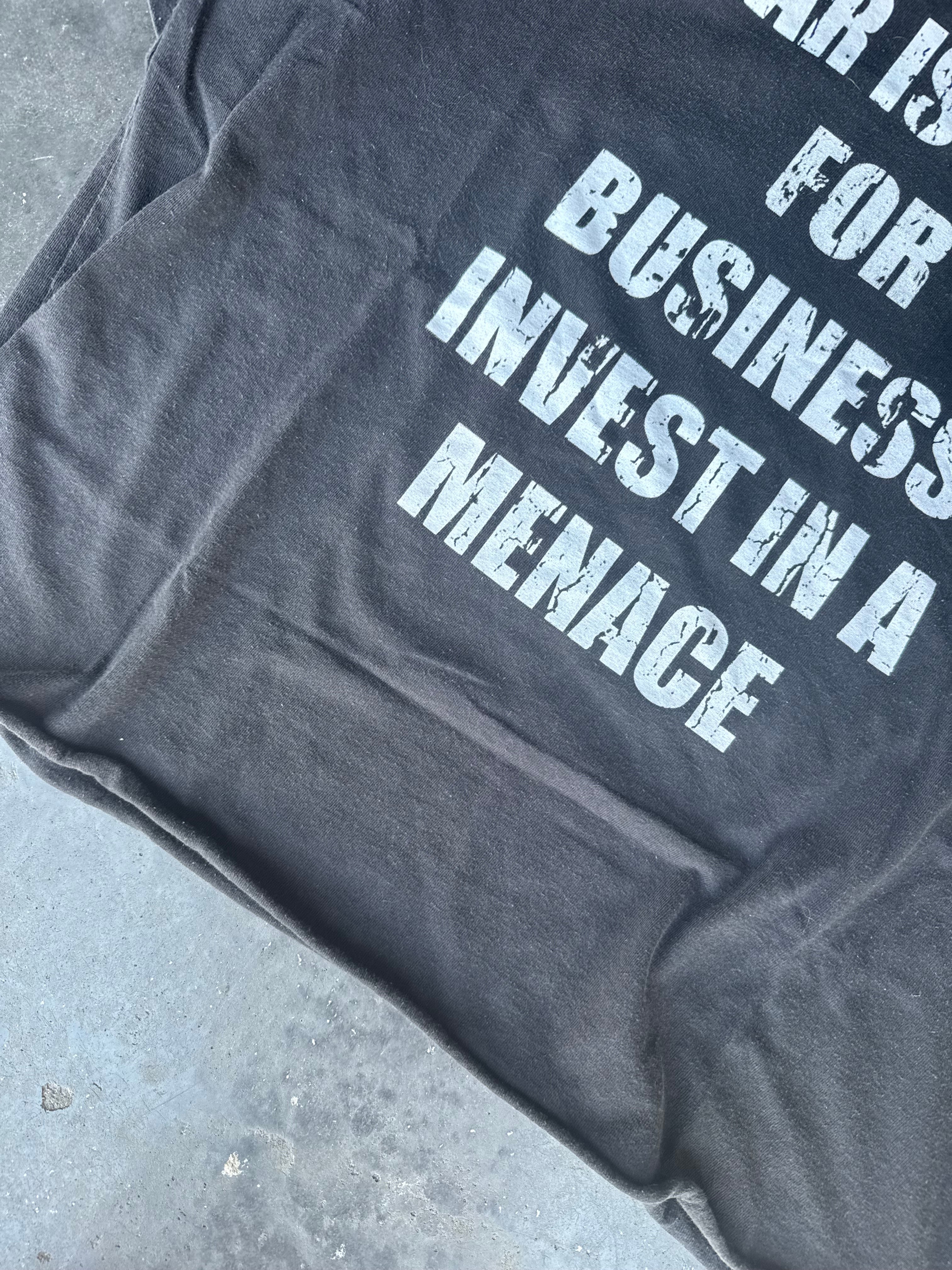 Militant Menace ‘WAR’ Faded Tee