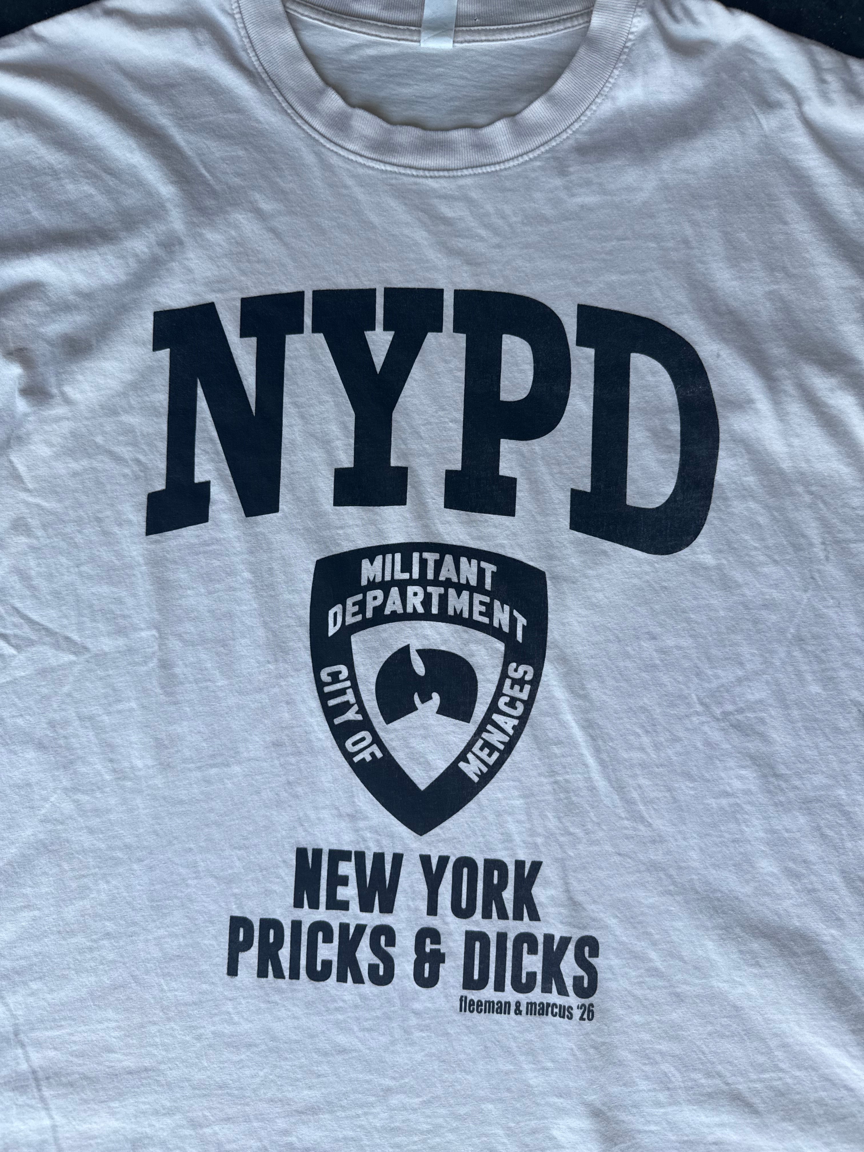Militant Menace ‘NYPD’ Vintage Tee