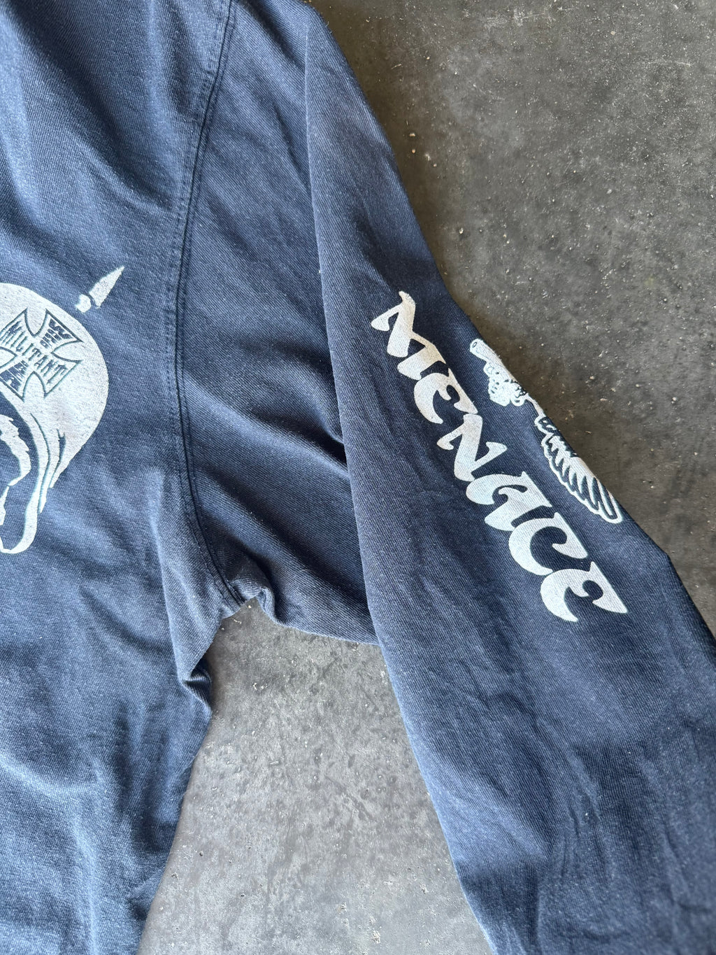 Militant Menace ‘STAFF’ Test Print Longsleeve Tee
