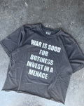 Militant Menace ‘WAR’ Faded Tee