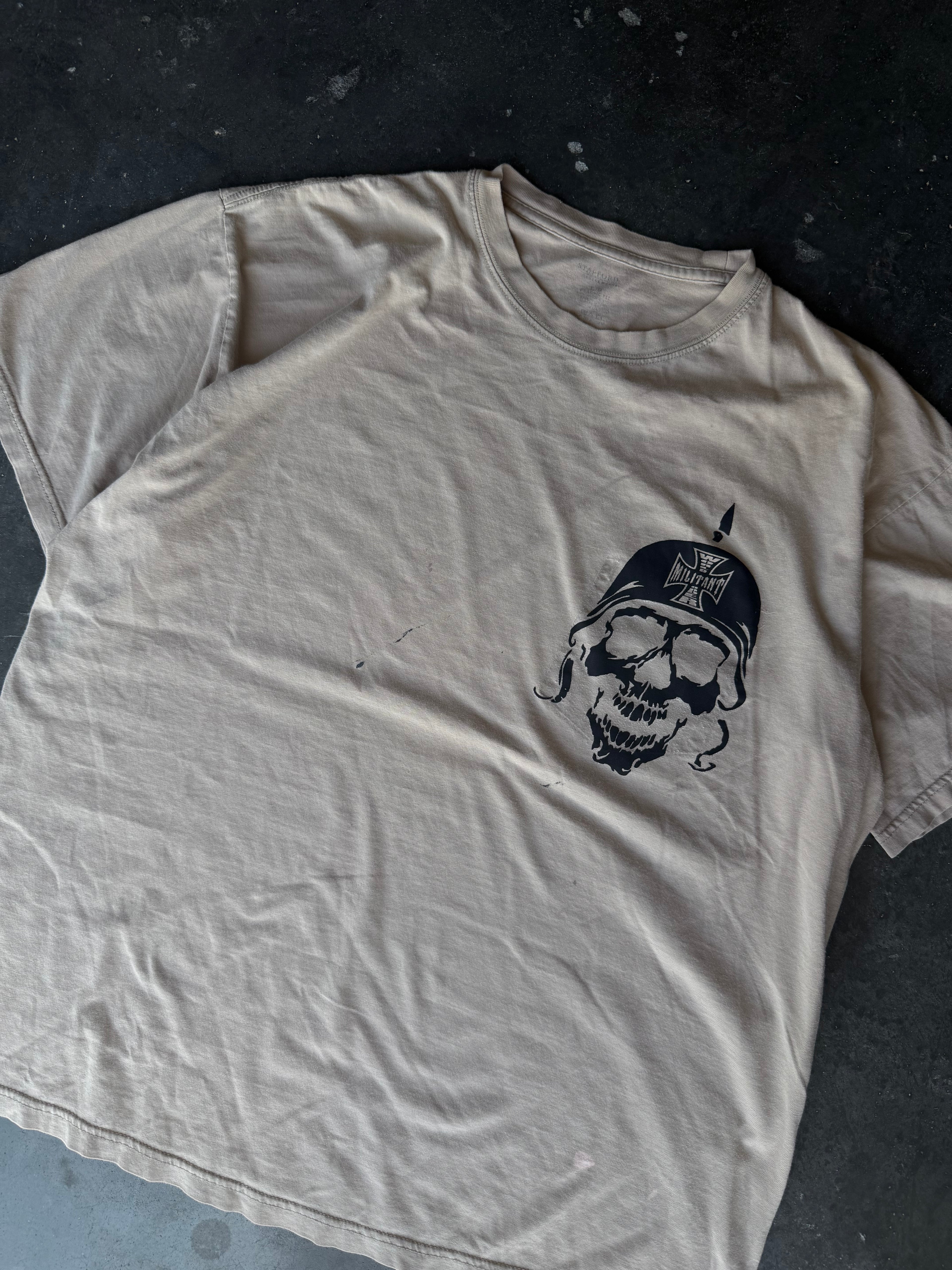 Militant Menace ‘FALLEN CAPO’ Painter Tee